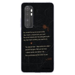 Átlátszó szilikon tok az alábbi mobiltelefonokra Xiaomi Mi Note 10 Lite - POET