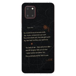 Átlátszó szilikon tok az alábbi mobiltelefonokra Samsung Galaxy Note 10 Lite N770F - POET