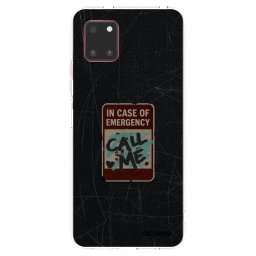 Átlátszó szilikon tok az alábbi mobiltelefonokra Samsung Galaxy Note 10 Lite N770F - EMERGENCY