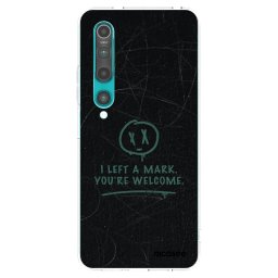 Átlátszó szilikon tok az alábbi mobiltelefonokra Xiaomi Mi 10 - LEFT A MARK