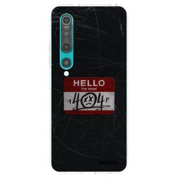 Átlátszó szilikon tok az alábbi mobiltelefonokra Xiaomi Mi 10 - HELLO 404
