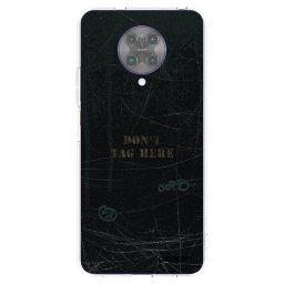 Átlátszó szilikon tok az alábbi mobiltelefonokra Xiaomi Poco F2 Pro - DON´T TAG