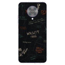 Átlátszó szilikon tok az alábbi mobiltelefonokra Xiaomi Poco F2 Pro - CONFESSION