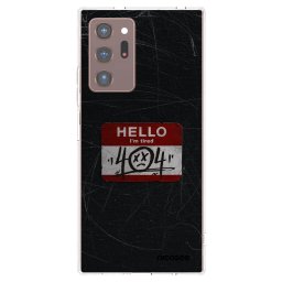 Átlátszó szilikon tok az alábbi mobiltelefonokra Samsung Galaxy Note 20 Ultra - HELLO 404