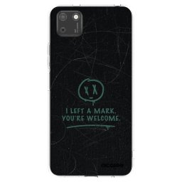 Átlátszó szilikon tok az alábbi mobiltelefonokra Huawei Y5P - LEFT A MARK