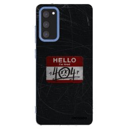 Átlátszó szilikon tok az alábbi mobiltelefonokra Samsung Galaxy S20 FE - HELLO 404