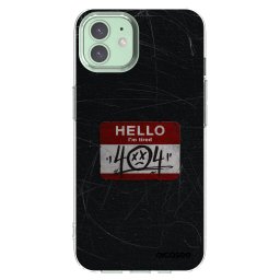 Átlátszó szilikon tok az alábbi mobiltelefonokra Apple iPhone 12 - HELLO 404