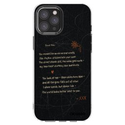 Átlátszó szilikon tok az alábbi mobiltelefonokra Apple iPhone 12 Pro Max - POET