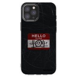 Átlátszó szilikon tok az alábbi mobiltelefonokra Apple iPhone 12 Pro Max - HELLO 404