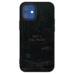 Fekete szilikon tok az alábbi mobiltelefonokra Apple iPhone 12 mini - DON´T TAG