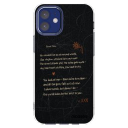 Átlátszó szilikon tok az alábbi mobiltelefonokra Apple iPhone 12 mini - POET