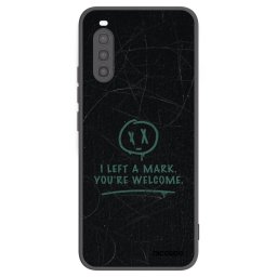 Fekete szilikon tok az alábbi mobiltelefonokra Sony Xperia 10 II - LEFT A MARK