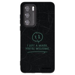 Fekete szilikon tok az alábbi mobiltelefonokra Huawei P40 - LEFT A MARK