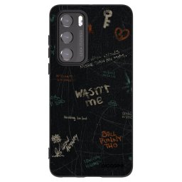 Fekete szilikon tok az alábbi mobiltelefonokra Huawei P40 - CONFESSION