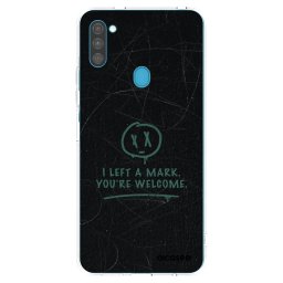 Átlátszó szilikon tok az alábbi mobiltelefonokra Samsung Galaxy M11 - LEFT A MARK