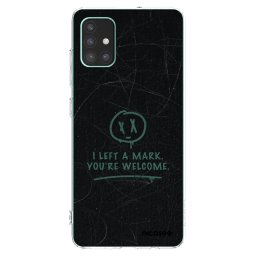 Átlátszó szilikon tok az alábbi mobiltelefonokra Samsung Galaxy M51 M515F - LEFT A MARK