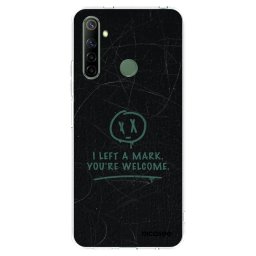 Átlátszó szilikon tok az alábbi mobiltelefonokra Realme 6i - LEFT A MARK