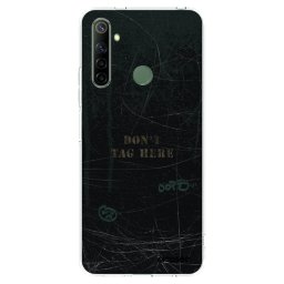 Átlátszó szilikon tok az alábbi mobiltelefonokra Realme 6i - DON´T TAG