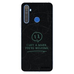Átlátszó szilikon tok az alábbi mobiltelefonokra Realme 5 - LEFT A MARK