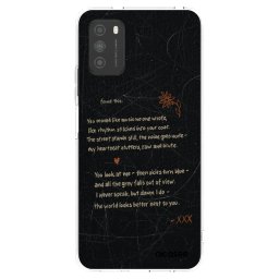 Átlátszó szilikon tok az alábbi mobiltelefonokra Xiaomi Poco M3 - POET