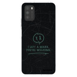 Átlátszó szilikon tok az alábbi mobiltelefonokra Xiaomi Poco M3 - LEFT A MARK
