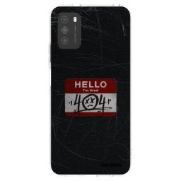 Átlátszó szilikon tok az alábbi mobiltelefonokra Xiaomi Poco M3 - HELLO 404