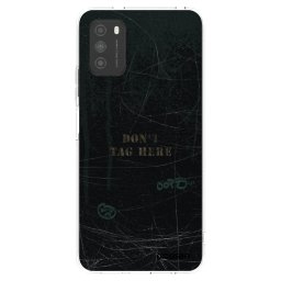 Átlátszó szilikon tok az alábbi mobiltelefonokra Xiaomi Poco M3 - DON´T TAG