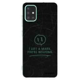 Átlátszó szilikon tok az alábbi mobiltelefonokra Samsung Galaxy M31s - LEFT A MARK
