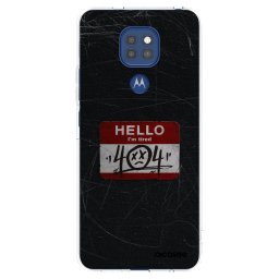 Átlátszó szilikon tok az alábbi mobiltelefonokra Motorola Moto G9 Play - HELLO 404