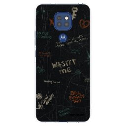 Átlátszó szilikon tok az alábbi mobiltelefonokra Motorola Moto G9 Play - CONFESSION
