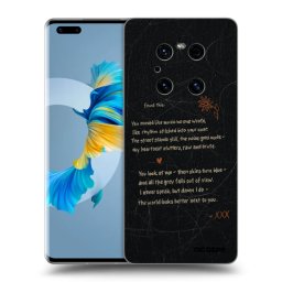 Átlátszó szilikon tok az alábbi mobiltelefonokra Huawei Mate 40 Pro - POET