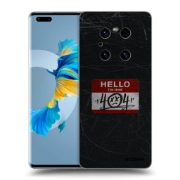 Átlátszó szilikon tok az alábbi mobiltelefonokra Huawei Mate 40 Pro - HELLO 404