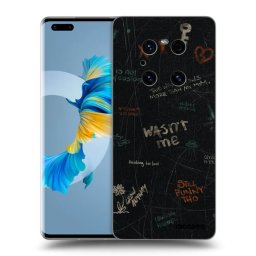 Átlátszó szilikon tok az alábbi mobiltelefonokra Huawei Mate 40 Pro - CONFESSION