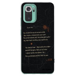 Átlátszó szilikon tok az alábbi mobiltelefonokra Xiaomi Redmi Note 10 Pro - POET