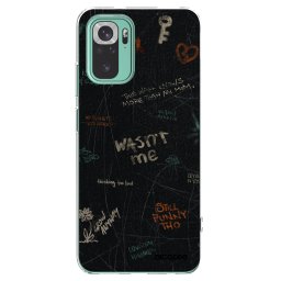 Átlátszó szilikon tok az alábbi mobiltelefonokra Xiaomi Redmi Note 10 Pro - CONFESSION