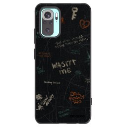 Fekete szilikon tok az alábbi mobiltelefonokra Xiaomi Redmi Note 10 Pro - CONFESSION