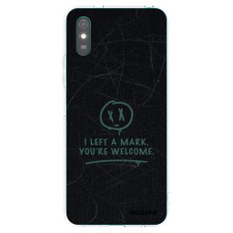 Átlátszó szilikon tok az alábbi mobiltelefonokra Xiaomi Redmi 9AT - LEFT A MARK