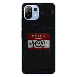 Átlátszó szilikon tok az alábbi mobiltelefonokra Xiaomi Mi 11 Lite - HELLO 404