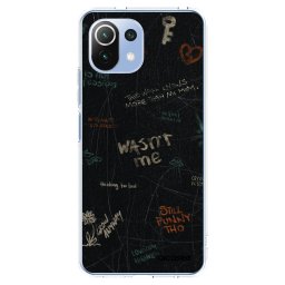 Átlátszó szilikon tok az alábbi mobiltelefonokra Xiaomi Mi 11 Lite - CONFESSION