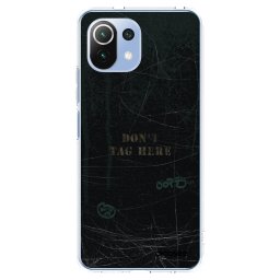 Átlátszó szilikon tok az alábbi mobiltelefonokra Xiaomi Mi 11 Lite - DON´T TAG