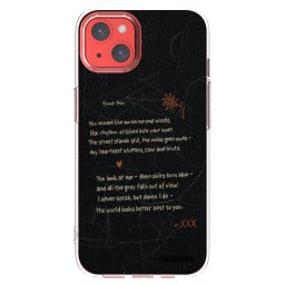 Átlátszó szilikon tok az alábbi mobiltelefonokra Apple iPhone 13 - POET