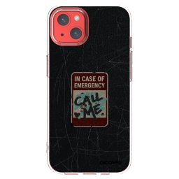 Átlátszó szilikon tok az alábbi mobiltelefonokra Apple iPhone 13 - EMERGENCY