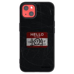 Fekete szilikon tok az alábbi mobiltelefonokra Apple iPhone 13 - HELLO 404