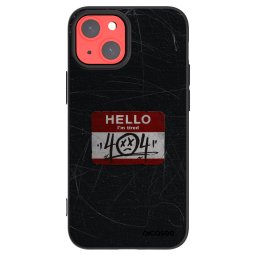 Fekete szilikon tok az alábbi mobiltelefonokra Apple iPhone 13 mini - HELLO 404