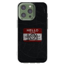 Átlátszó szilikon tok az alábbi mobiltelefonokra Apple iPhone 13 Pro - HELLO 404