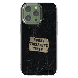 Átlátszó szilikon tok az alábbi mobiltelefonokra Apple iPhone 13 Pro - SORRY