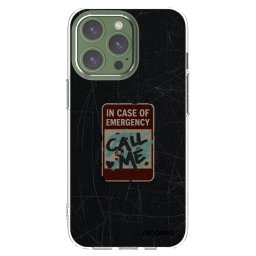Átlátszó szilikon tok az alábbi mobiltelefonokra Apple iPhone 13 Pro - EMERGENCY