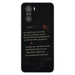 Átlátszó szilikon tok az alábbi mobiltelefonokra Xiaomi Poco F3 - POET