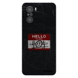 Átlátszó szilikon tok az alábbi mobiltelefonokra Xiaomi Poco F3 - HELLO 404