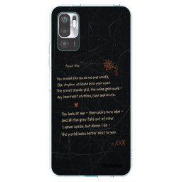Átlátszó szilikon tok az alábbi mobiltelefonokra Xiaomi Redmi Note 10 5G - POET
